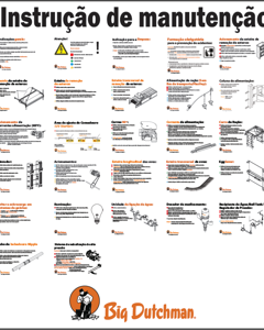 Cage Maintenance Instruction Plate